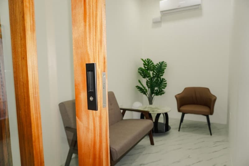 Private consultation room for personalized patient care