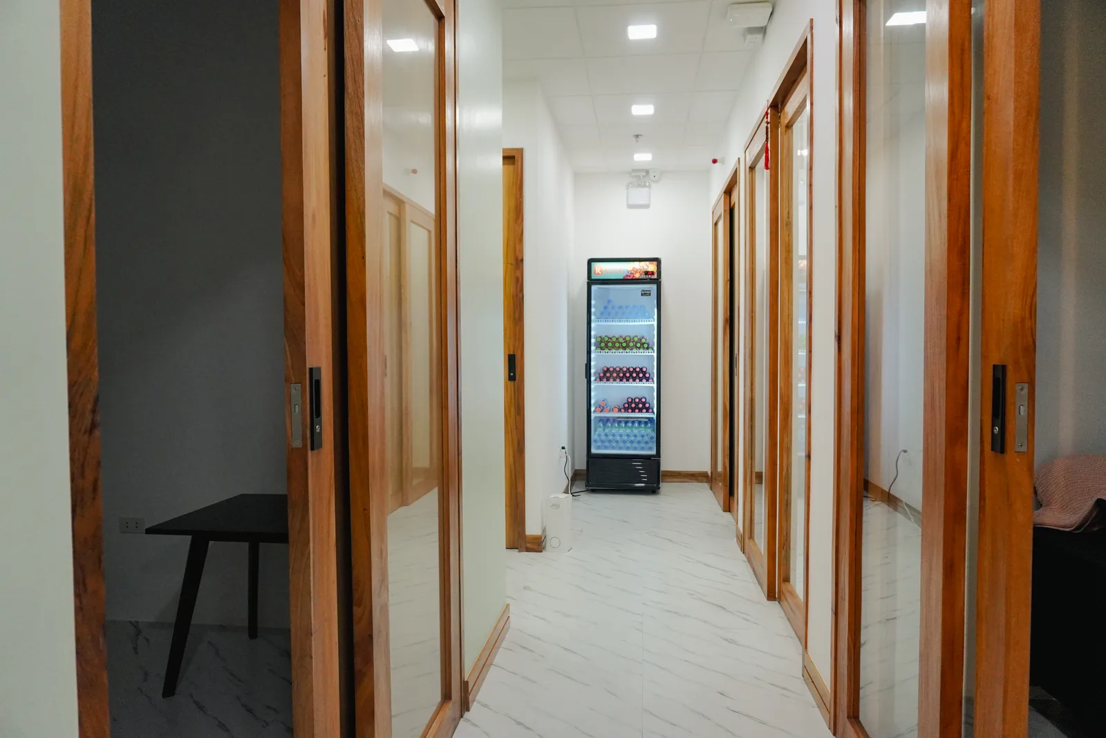 APV Healthcare hallway with consultation rooms